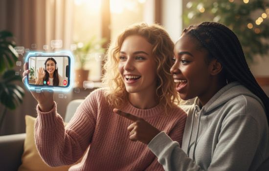 Conoce nuevas personas y haz amistades en un solo clic