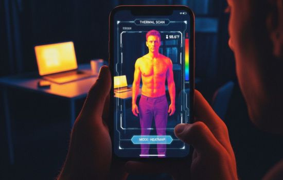 Escanea el mundo con visión térmica a través de tu celular
